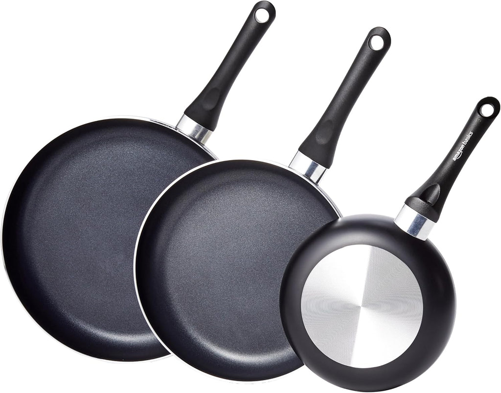 Non-Stick 3-Piece Frying Pan Set