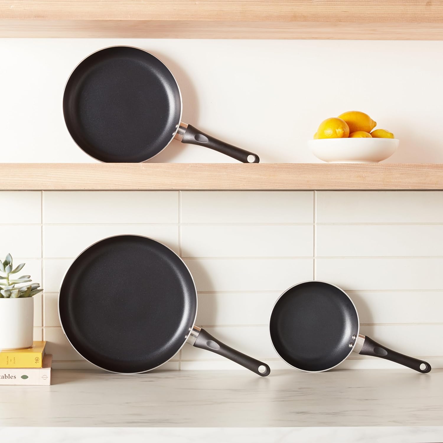Non-Stick 3-Piece Frying Pan Set