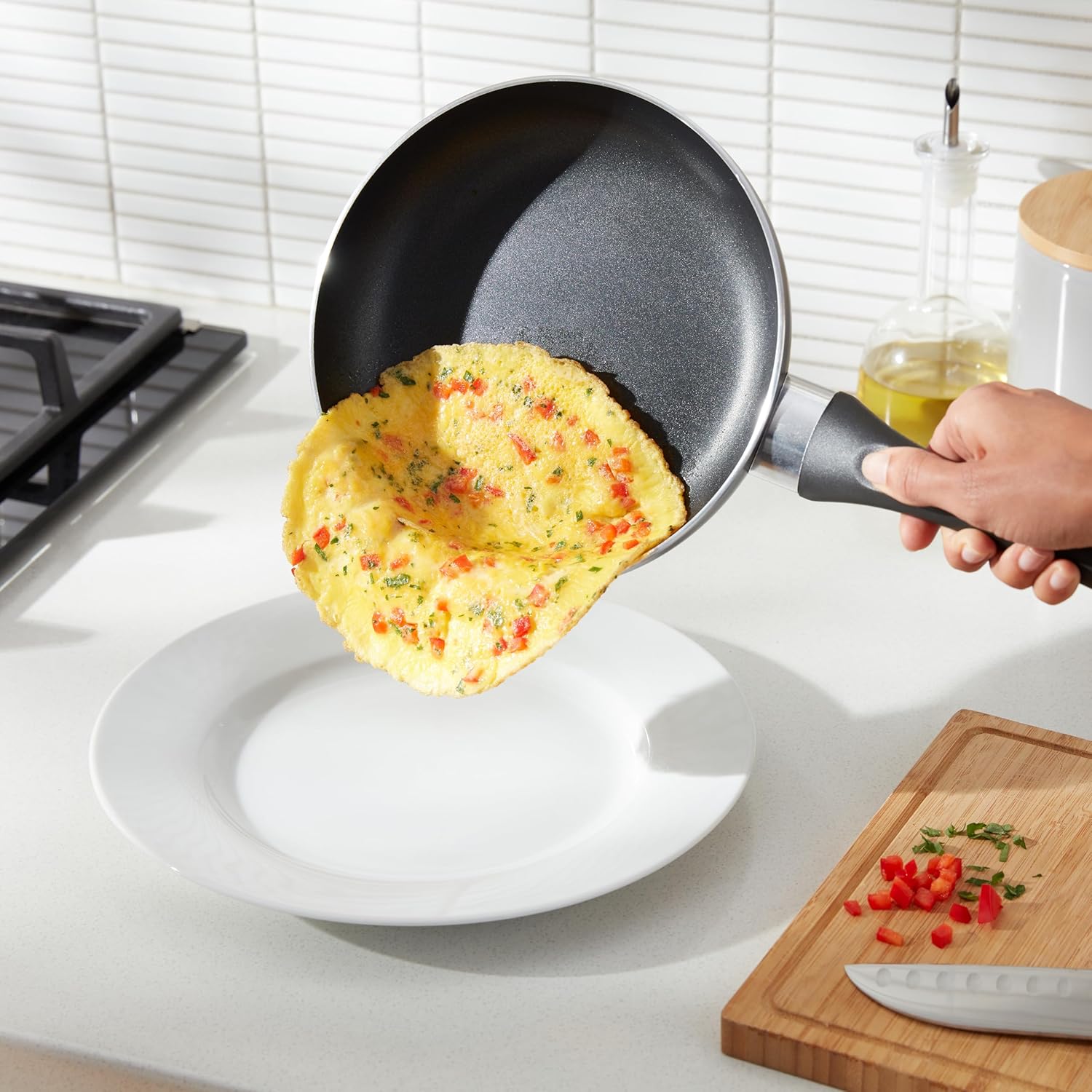 Non-Stick 3-Piece Frying Pan Set