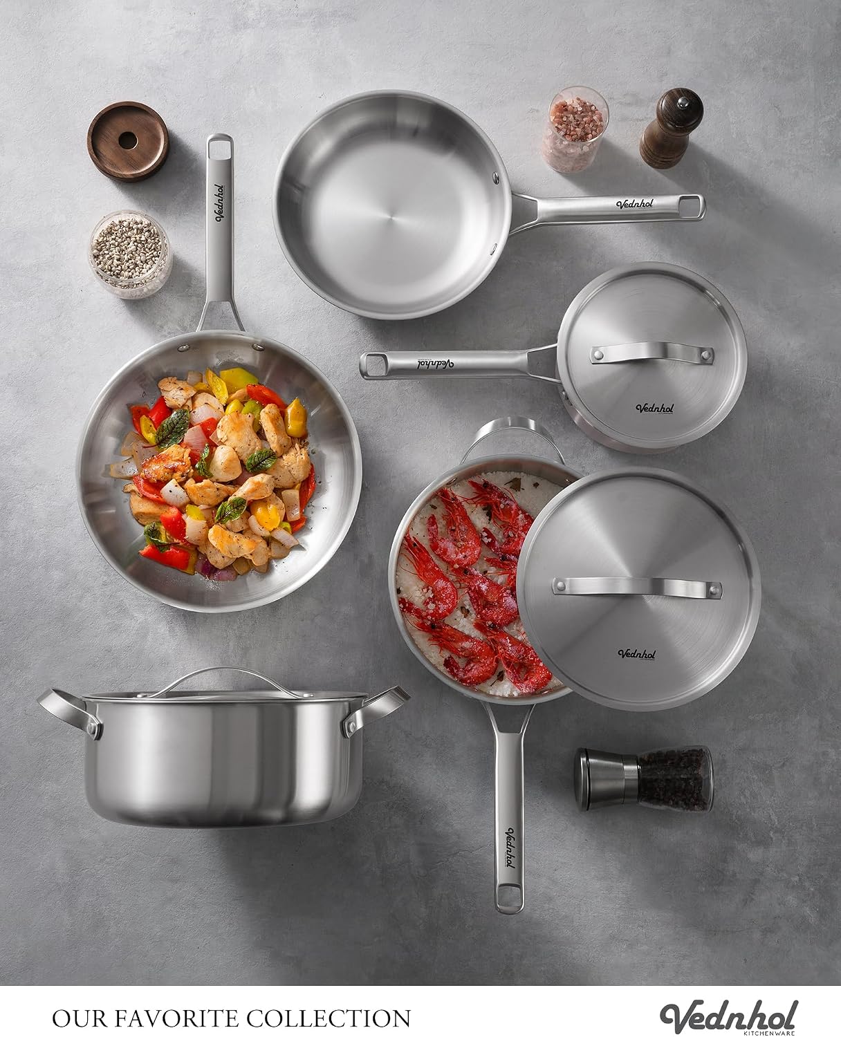 Stainless Steel Cookware Set