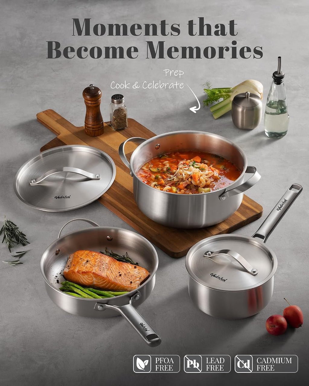 Stainless Steel Cookware Set