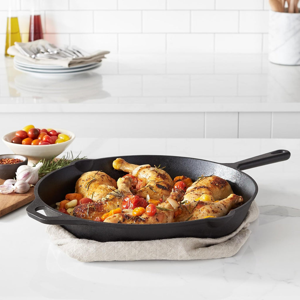 Pre-Seasoned Cast Iron Skillet