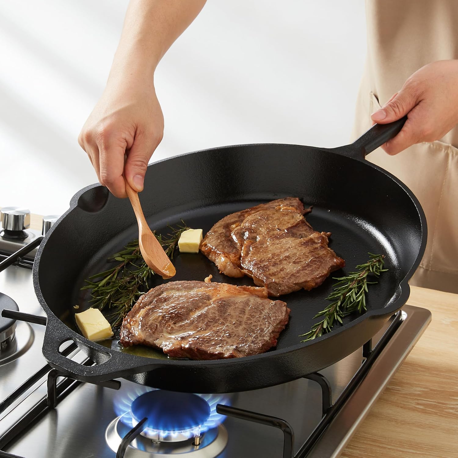 Pre-Seasoned Cast Iron Skillet