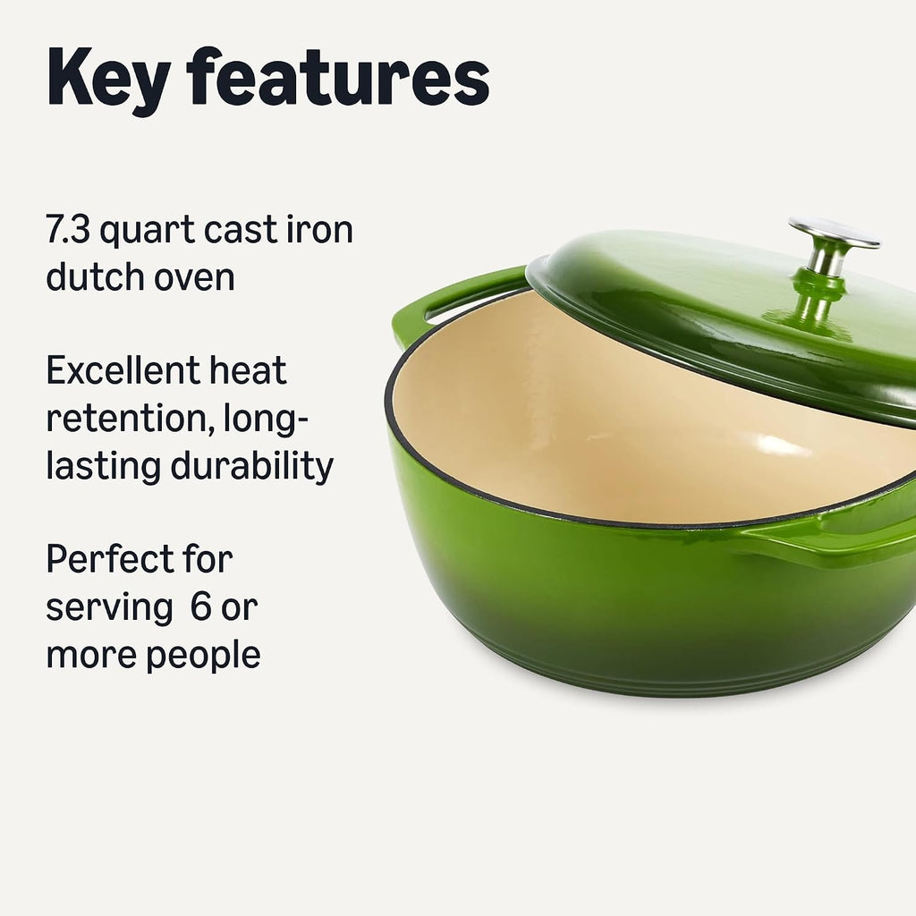 Enameled Cast Iron Dutch Oven Pot