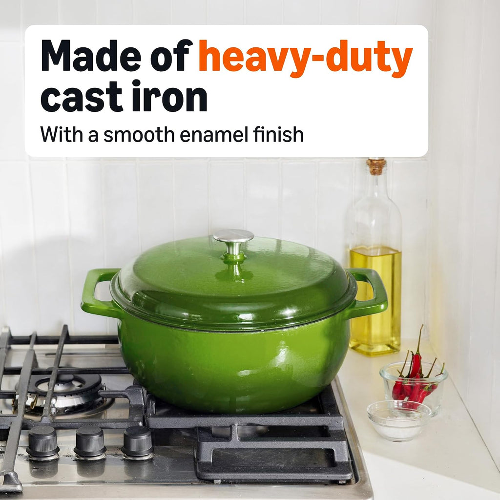 Enameled Cast Iron Dutch Oven Pot