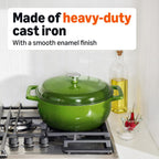 Enameled Cast Iron Dutch Oven Pot