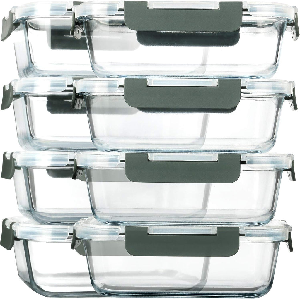 30 oz Glass Meal Prep Containers