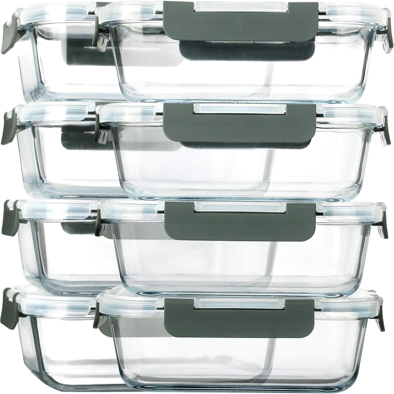 30 oz Glass Meal Prep Containers