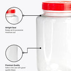 Glass Storage Jars Set of 12