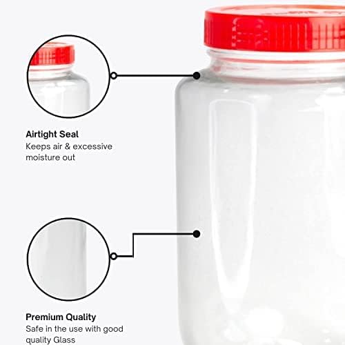 Glass Storage Jars Set of 12