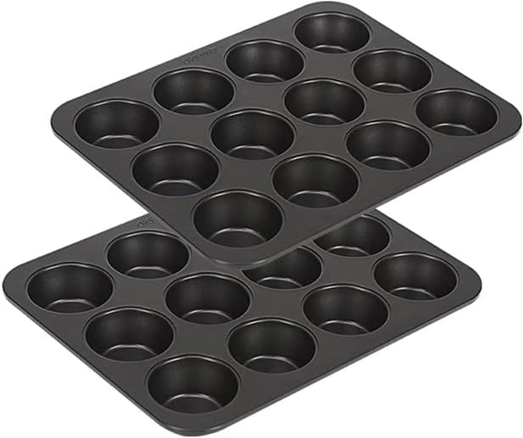 12 Cups Muffin Pan Set