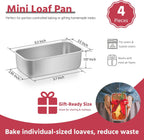 Mini Loaf Pan Set of 4