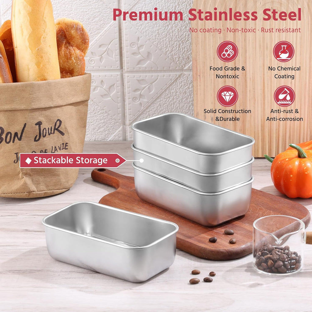 Mini Loaf Pan Set of 4