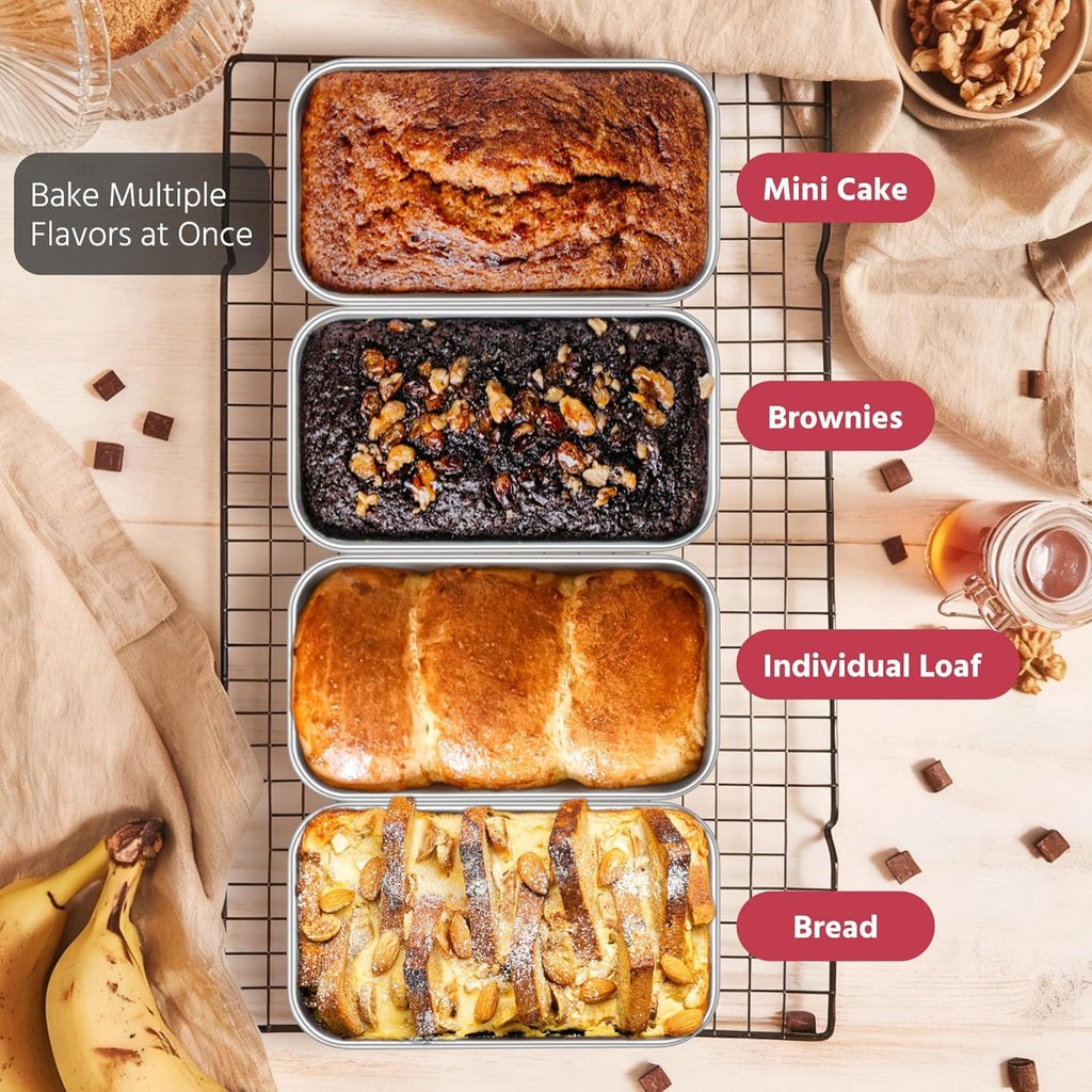 Mini Loaf Pan Set of 4