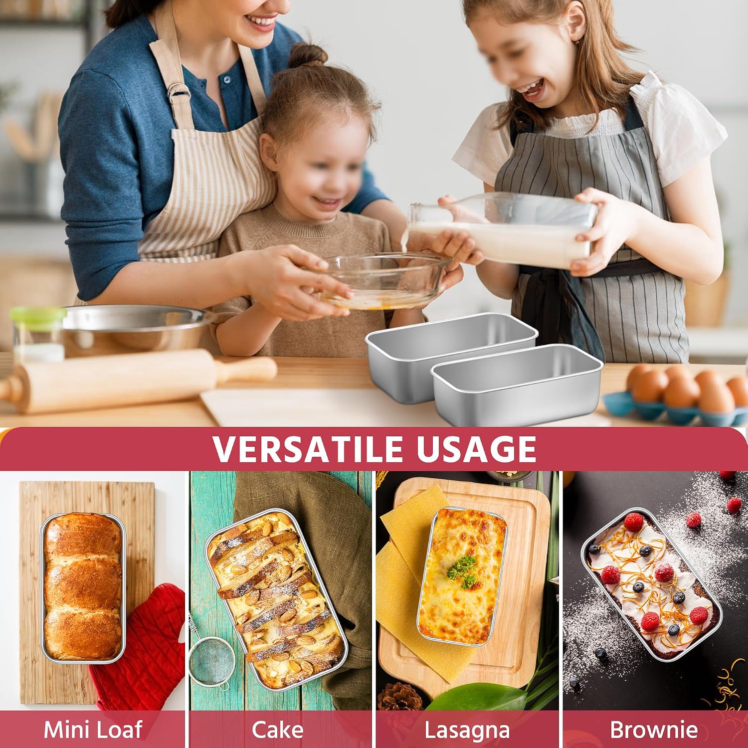 Mini Loaf Pan Set of 4