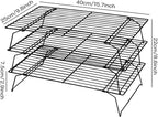 3-Tier Stainless Steel Cooling Rack