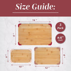 Non-Slip Cutting Board Set