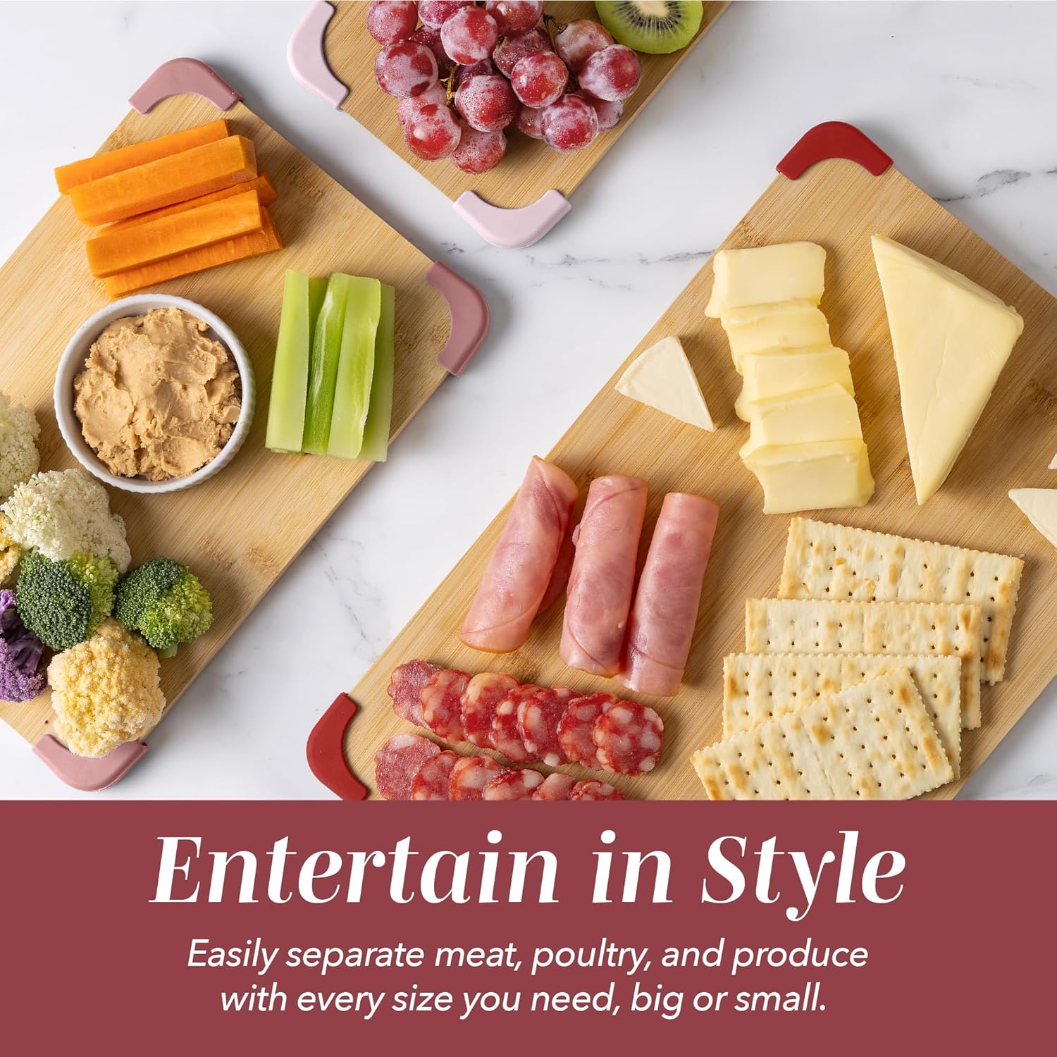 Non-Slip Cutting Board Set