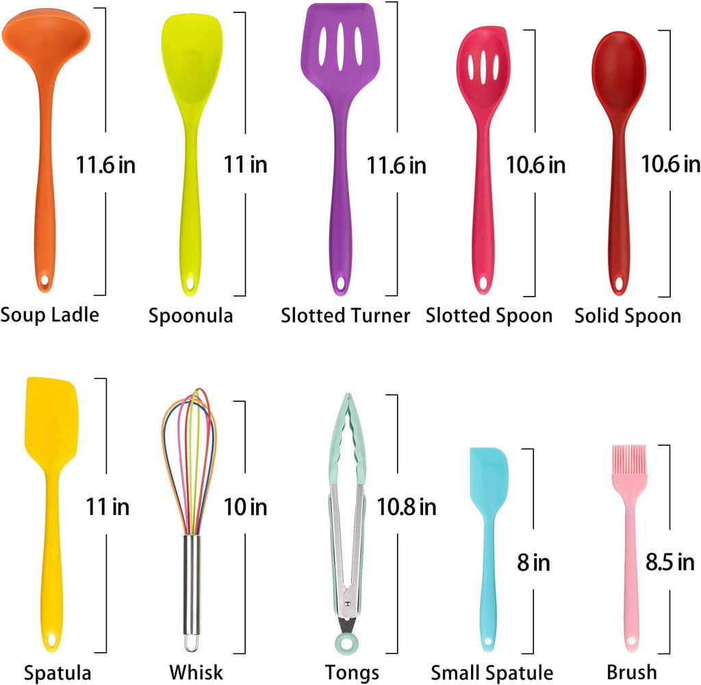 Kitchen Silicone Utensil Set