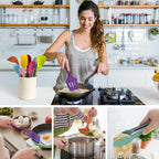 Kitchen Silicone Utensil Set